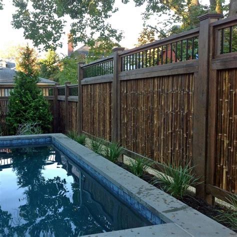 This is a low maintenance bamboo fencing that is easy to care for. . 6ft bamboo fencing